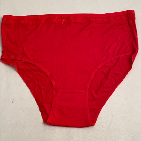 Ellen Tracy red modal panty XXL/9 - Picture 1 of 5